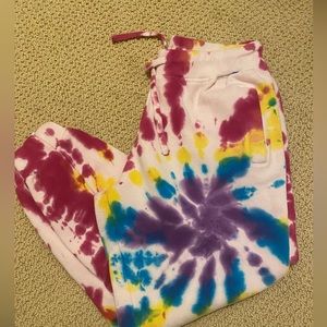 Tie dye sweatpants